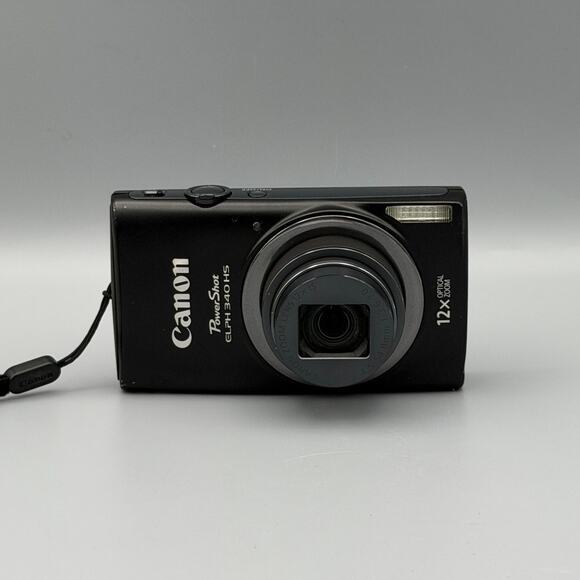 Canon PowerShot ELPH 340 HS Digital Camera | 16MP | Black - Picture 2 of 6